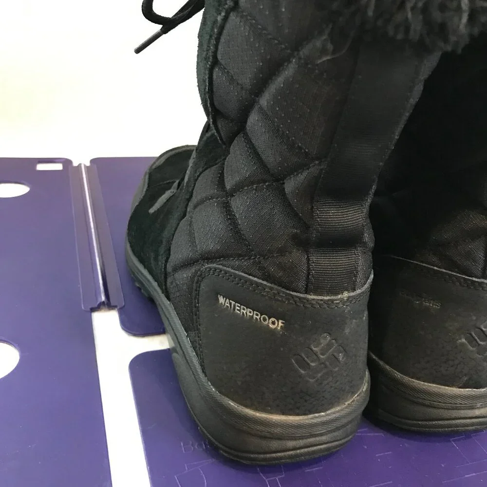 COLUMBIA ICE MAIDEN II WOMENS WINTER BOOTS SIZE 9.5 - Picture 4 of 10